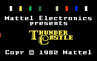 Thunder Castle game play snippet